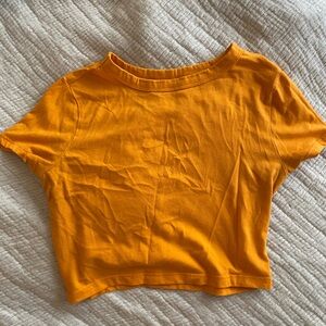 Wild Fable Orange Crop-top